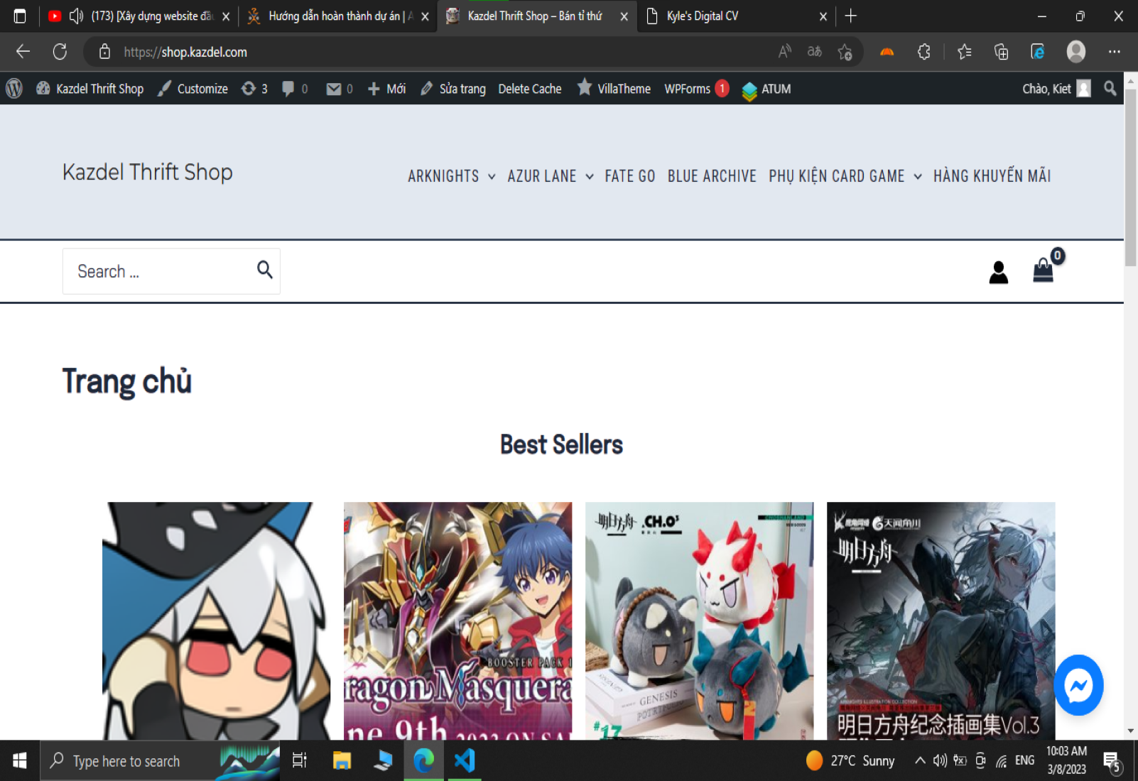 Ecommerce website